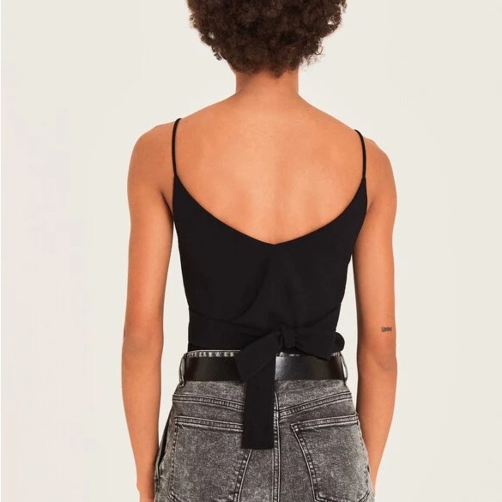 BA&SH Dyspie Top in Black. Brand new. Size 0